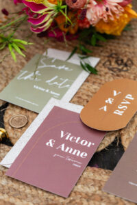 Stationary voor herfst bruiloft