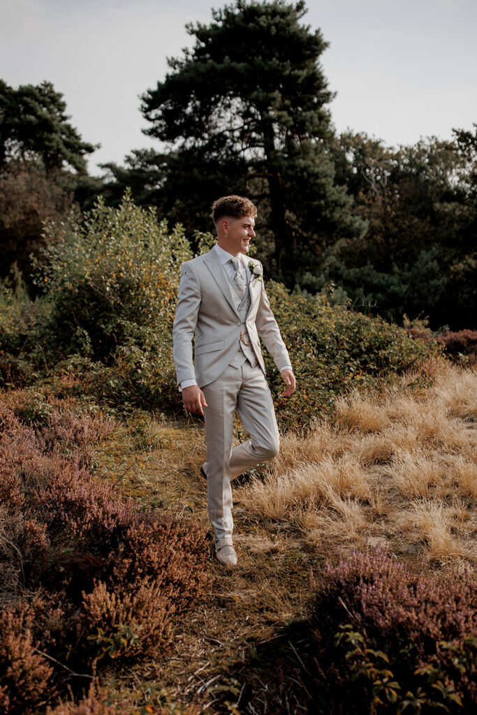 Het pak van de bruidegom