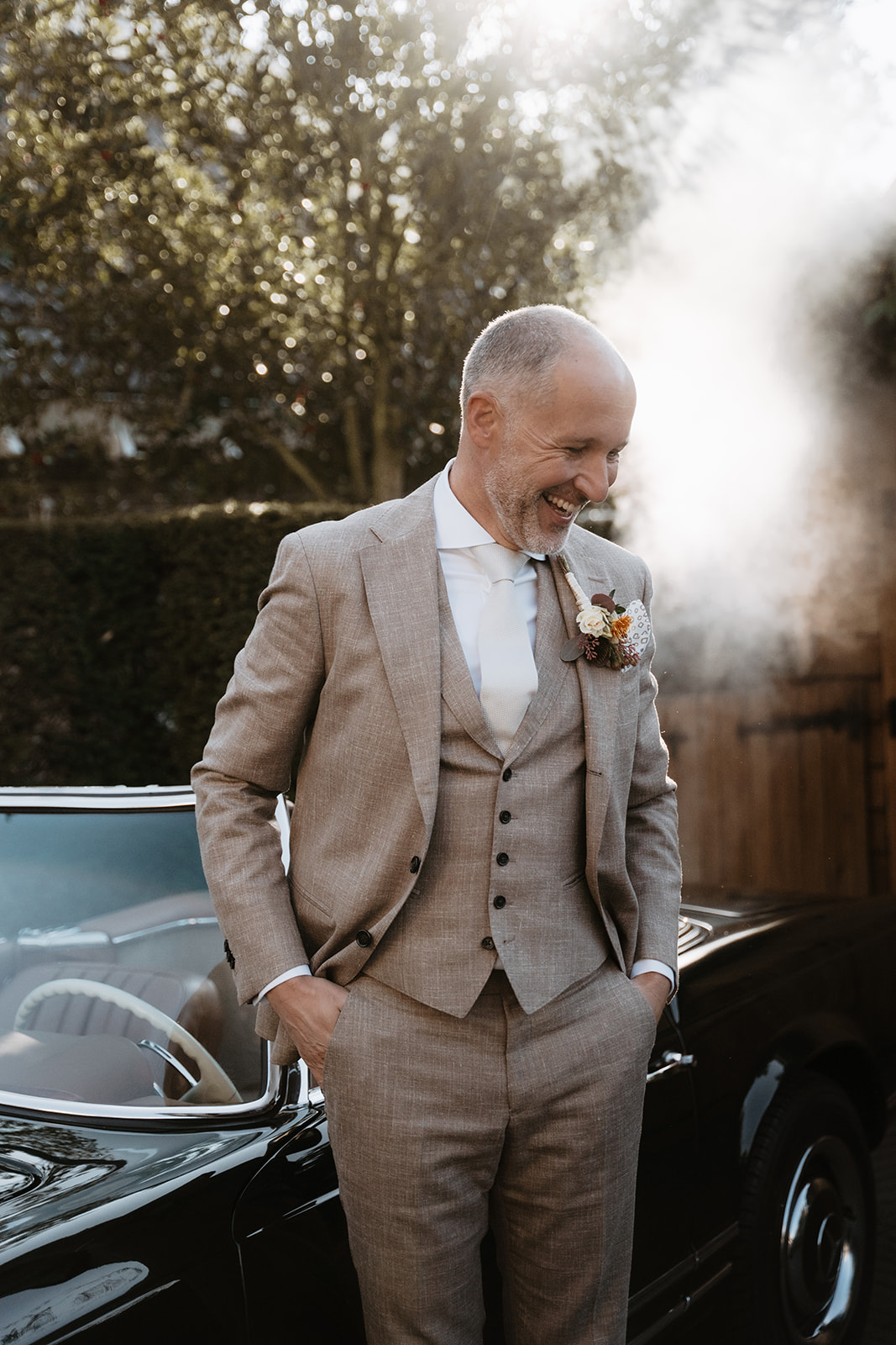 het pak van de bruidegom